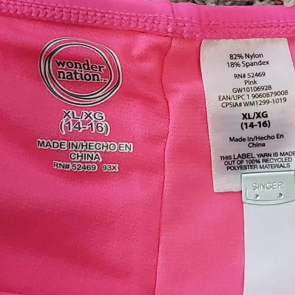 Lot of 2 L & XL Kids Swimsuit Bottoms